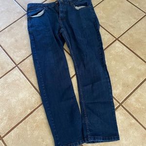 Woman’s Copper Denim Straight Leg Jeans Hogh Rise 36x30